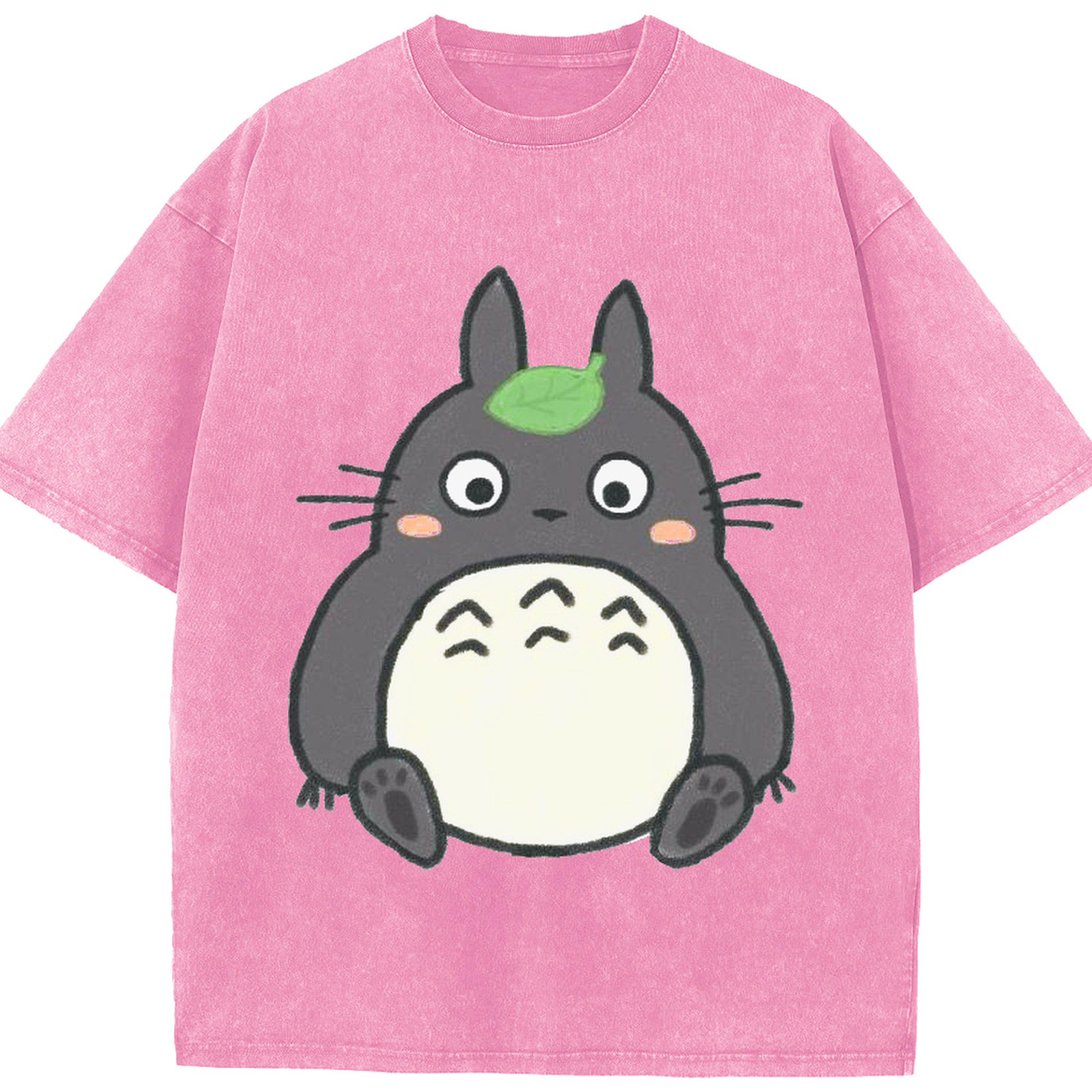（画像用） となりのトトロ 草壁メイ 草壁サツキ My Neighbor Totoro Satsuki Kusakabe Mei Kusakabe 綿100% ヴィンテージ風 半袖Tシャツ（フロントプリント）